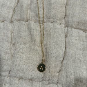 Kate Spade Gold A Necklace